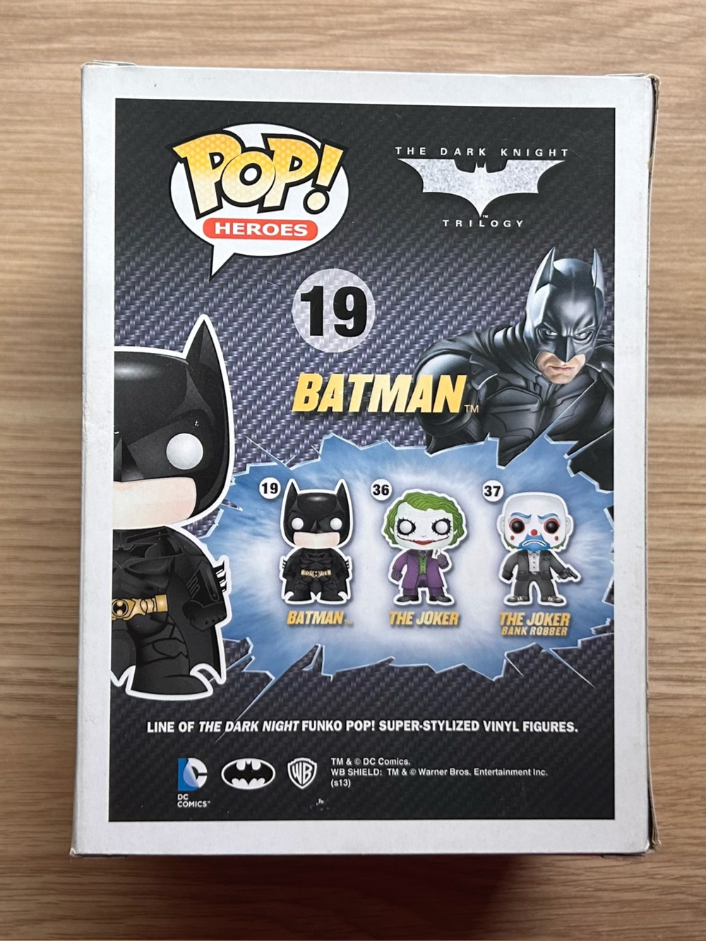 Funko Pop! Heroes Batman Vinyl Figure - Black and Gold Accents - Picture 2 of 2